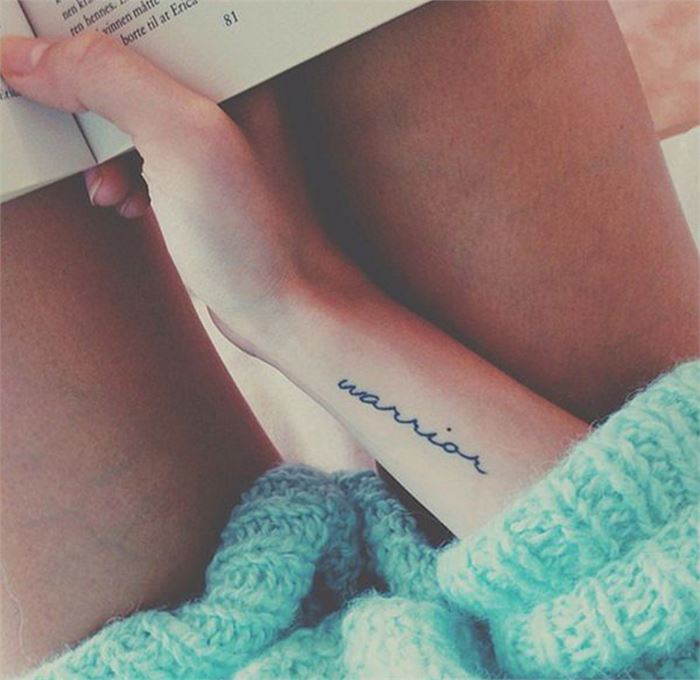 warrior tattoo design