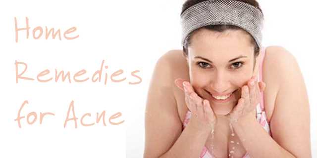 Home remedies for acne removal