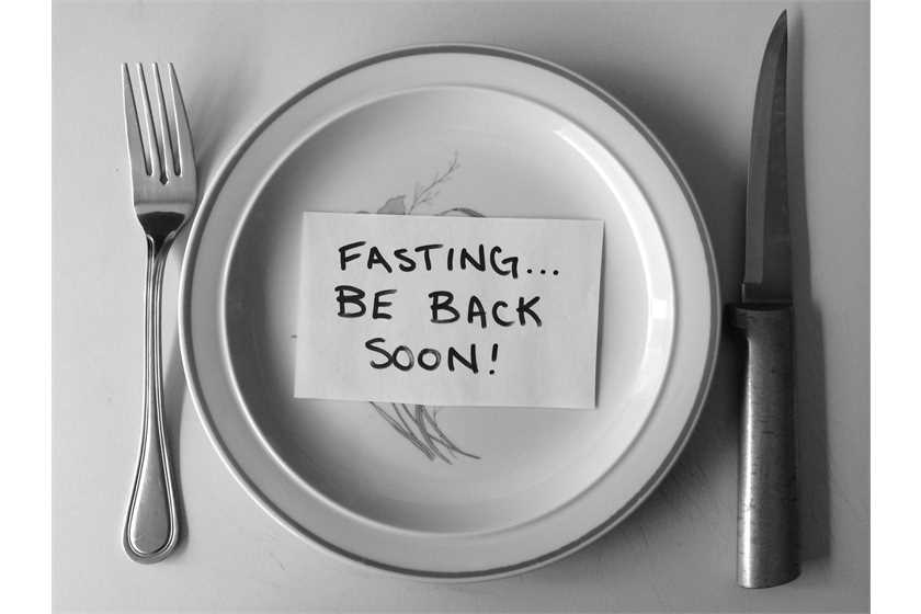 Fasting time to time helps our body to keep clean