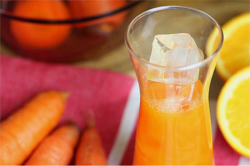 The benefits of drinking carrot juice