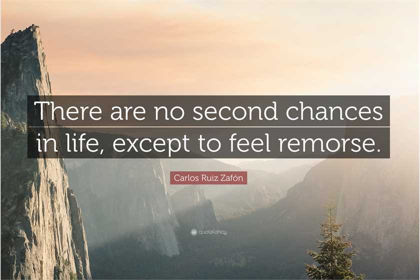 Would it be better to have more second chances in life?