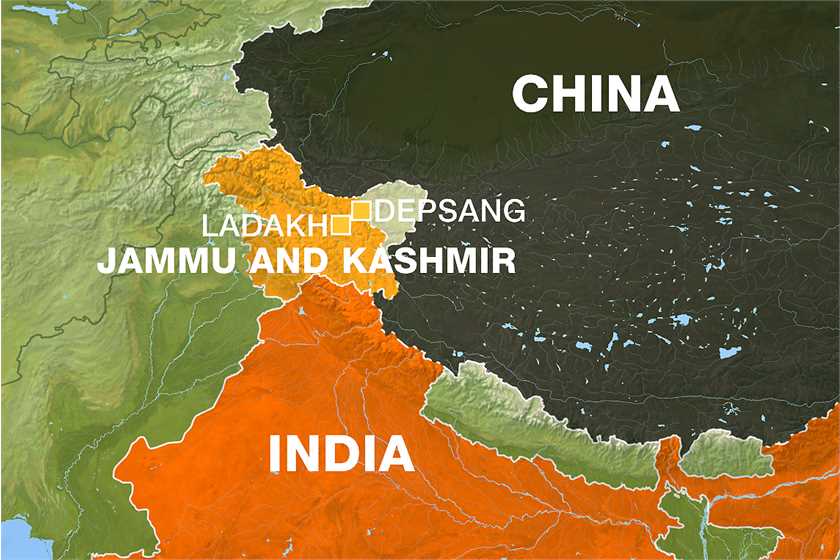 What are the points of contention between India and China?