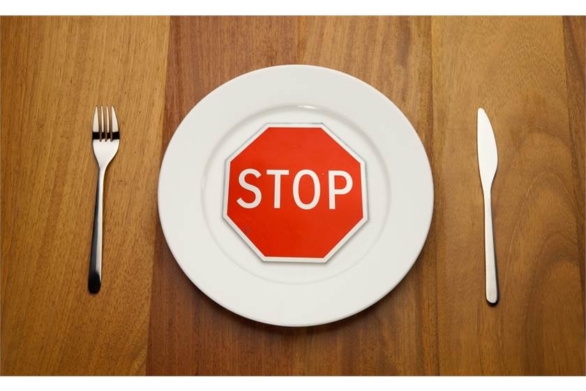Does dieting means stop eating food?