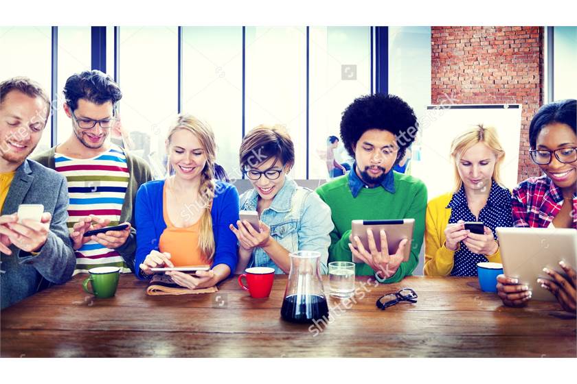 Everything going digital has actually increased distance of man from man?