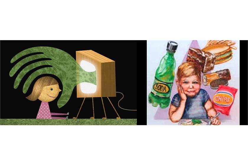 Do the advertisements watched by the kids translate to their habits when they become young?