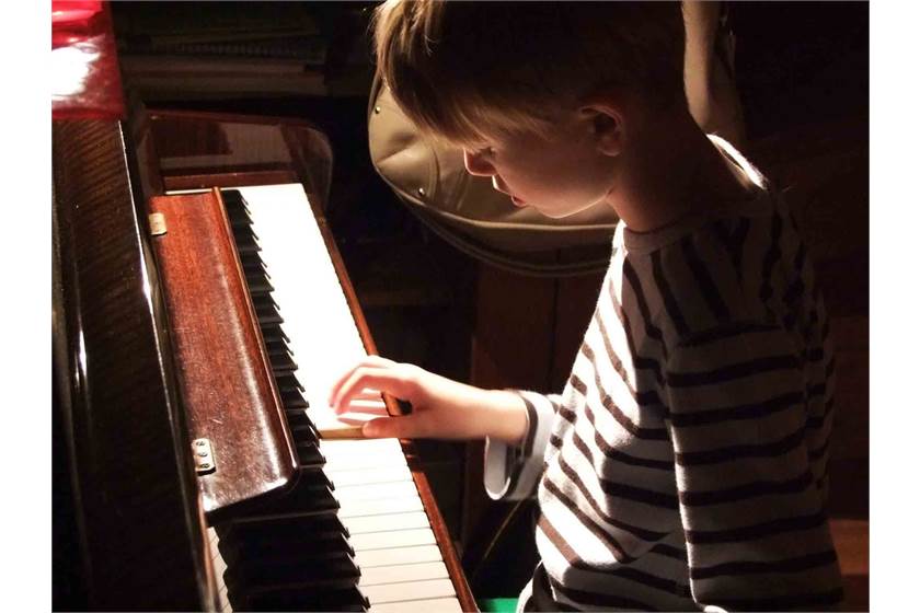 Does learning to play a musical instrument in childhood makes you more patient adult?
