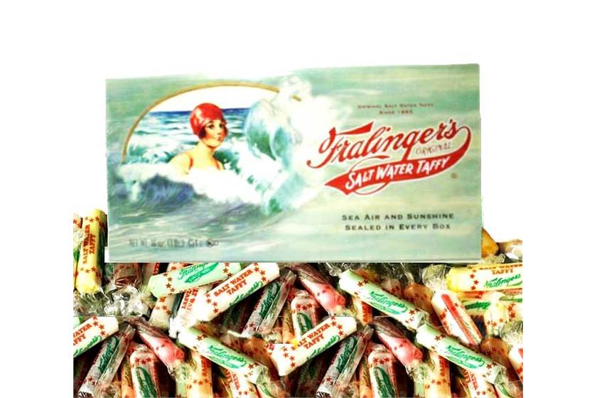 Is salt water taffy really made of sea water?