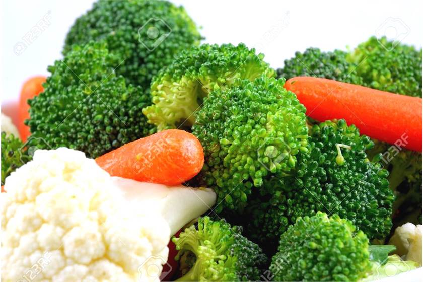 Cauliflower and Carrots help prevent cancer.