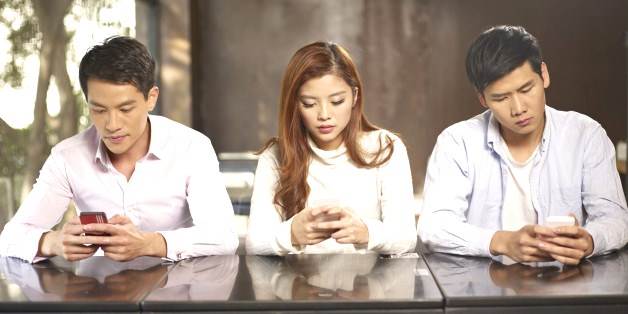 Most of the teens feel addicted to their phones?