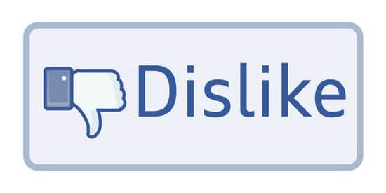 Should there be a 'Dislike' button also in facebook?