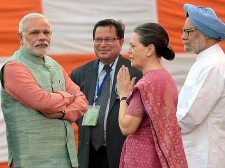 Is this question of AAM aadmi party to ask  'Modi ji saving Gandhis in Chopper scam'  correct 