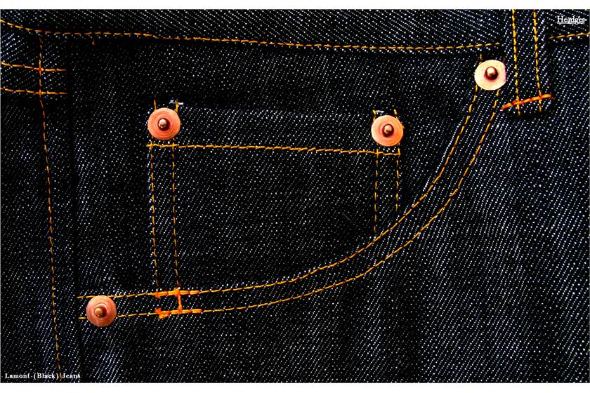 The small metal button-like bits at joints in your jeans are for support?
