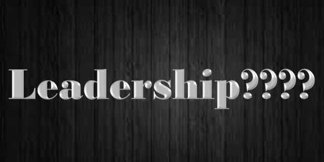 Being a leader means being uncomfortable