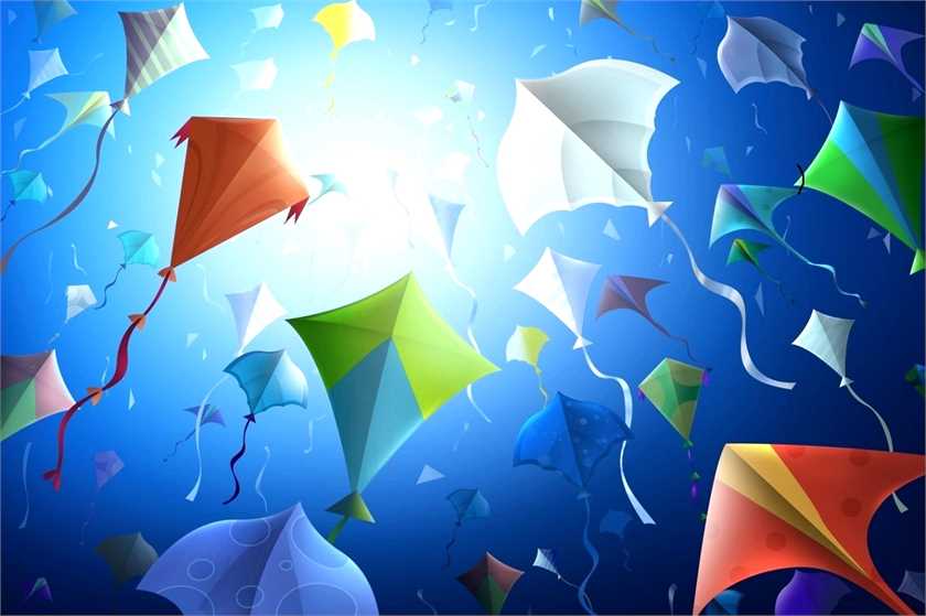 Makar Sankranti or Uttarayan, Indian festival of kites