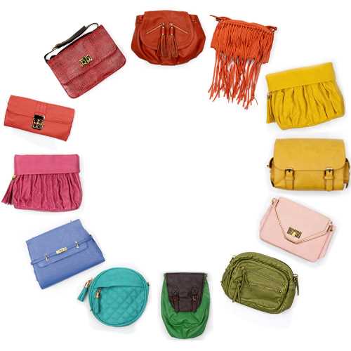 The colorful world of handbags