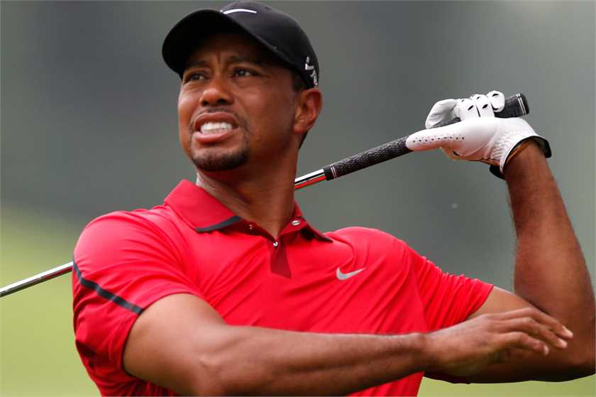 Golf Player Tiger Woods still at the top