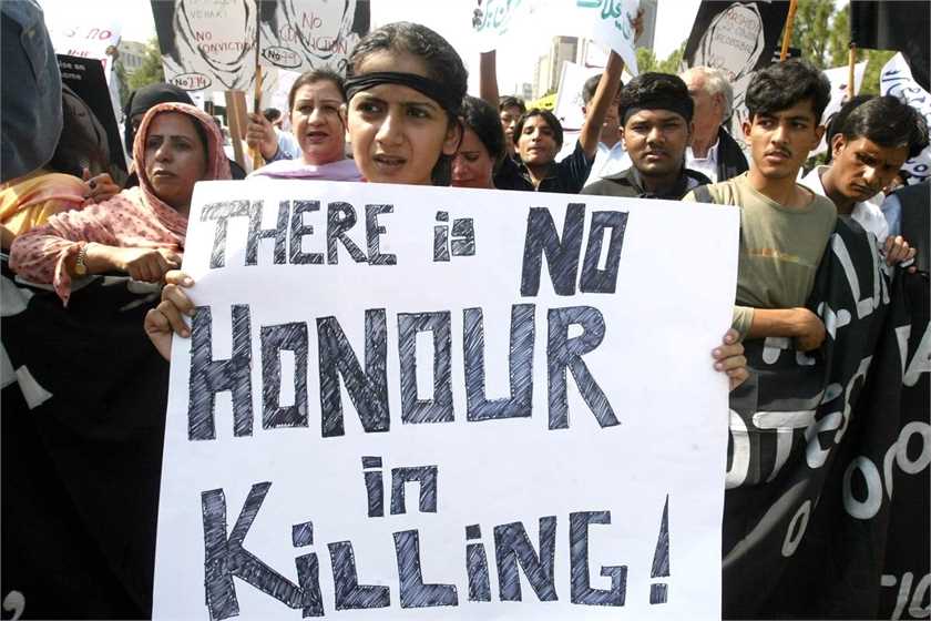 What is 'Honour killing'?