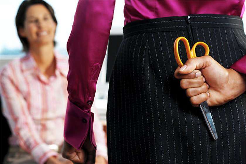 How to deal with a Backstabbing Friend?