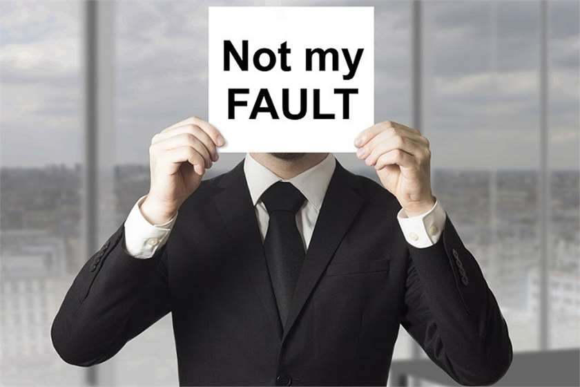 How Not to Take Blame when it's Not your Fault?