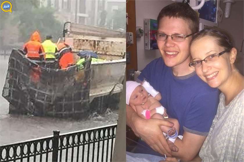 Inspiring Story: Read How Neighbors form Human Chain to Help Woman in Labor through Hurricane Harvey