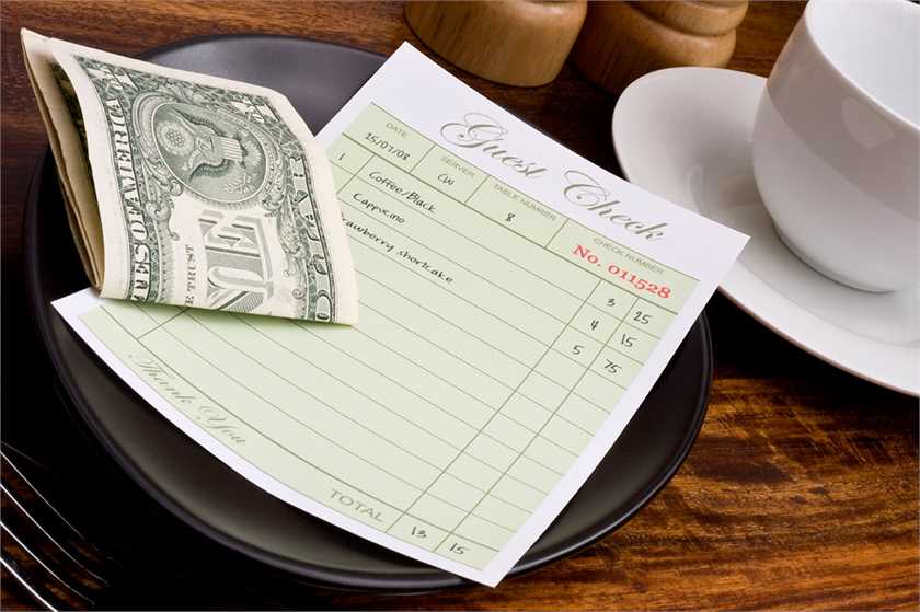 Is paying tips in restaurants a form of extortion?