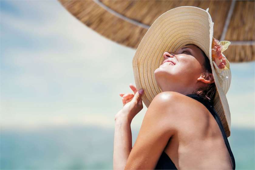 Summer skin care routine