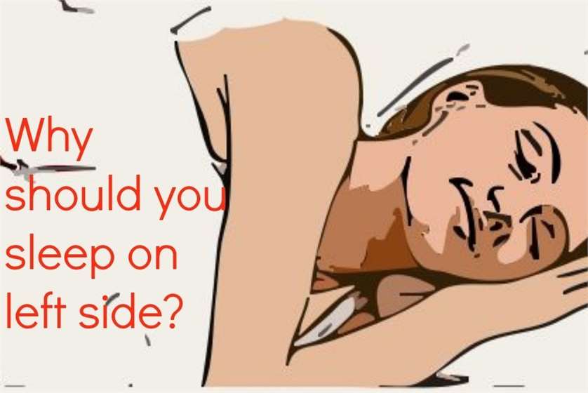 Amazing benefits of sleeping on your left side.