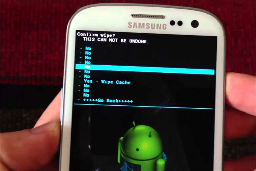 How to permanently erase data from an Android device