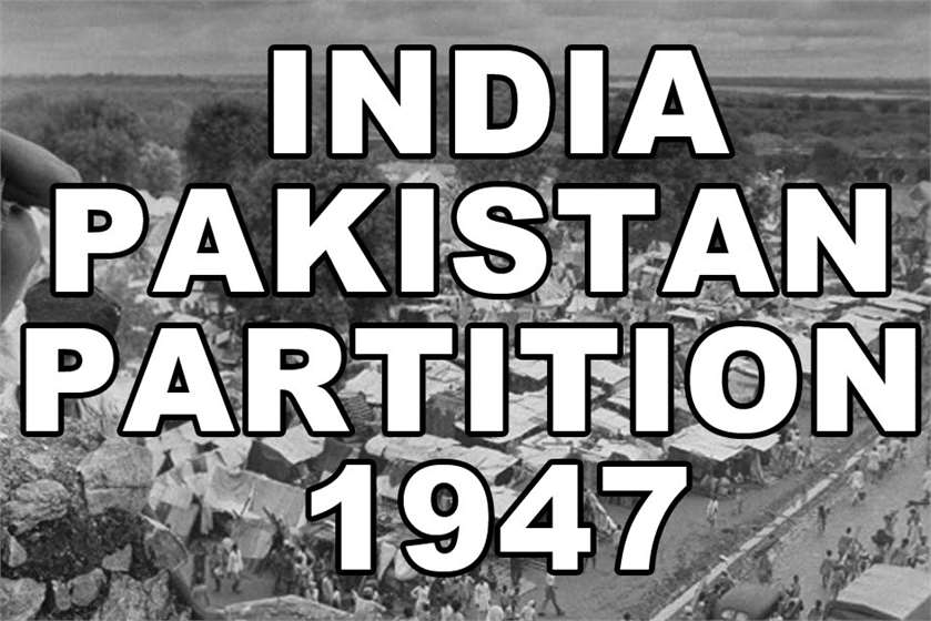 The story of India's partition in 1947