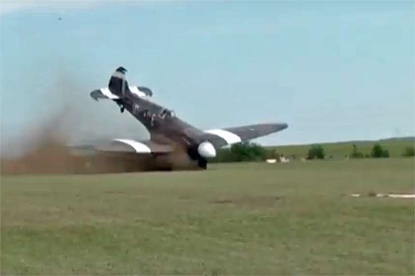 World War II Plane Crashes Mere Metres Away From Spectators