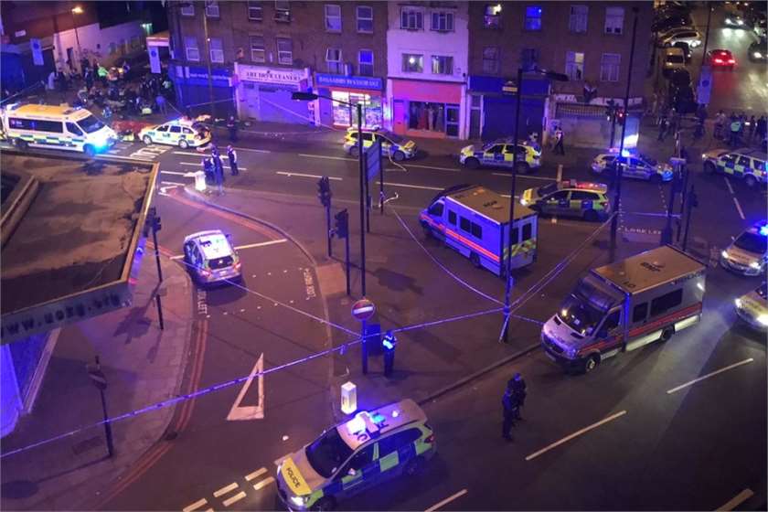 London Attack: Van Hits Pedestrians Outside Finsbury Park Mosque