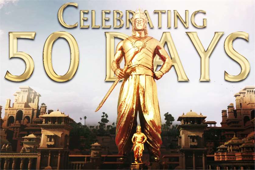 Baahubali 2 Still Running Strong After 50 days In Theatres