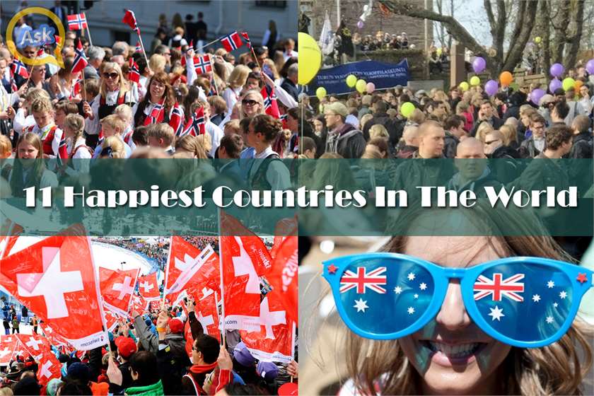 Top 11 Happiest Countries In The World