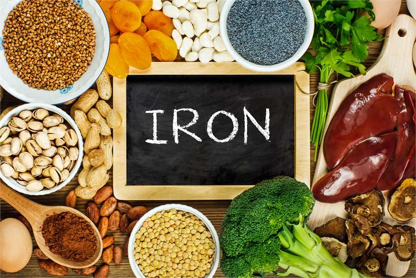 What are the Foods rich in Iron?