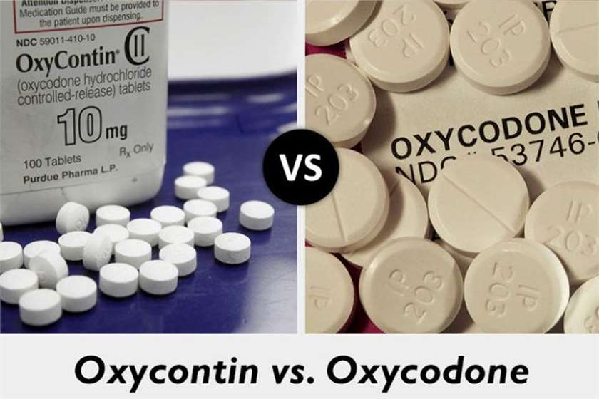 What is the Difference between Oxycodone & Oxycontin?