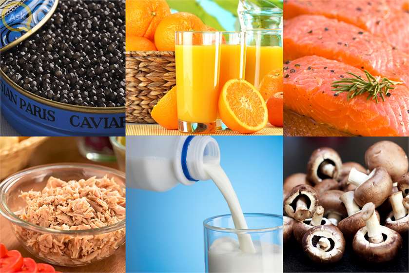 What Foods contain Vitamin D Naturally?