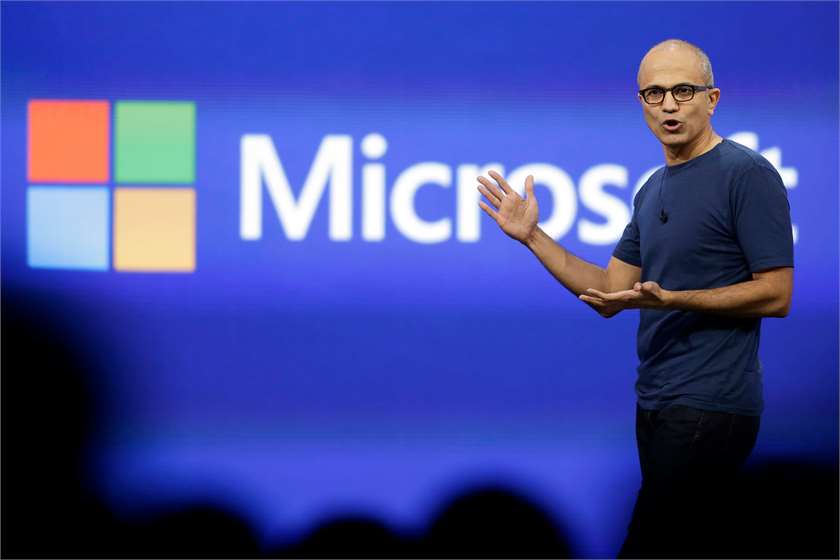 Who is the CEO of Microsoft?