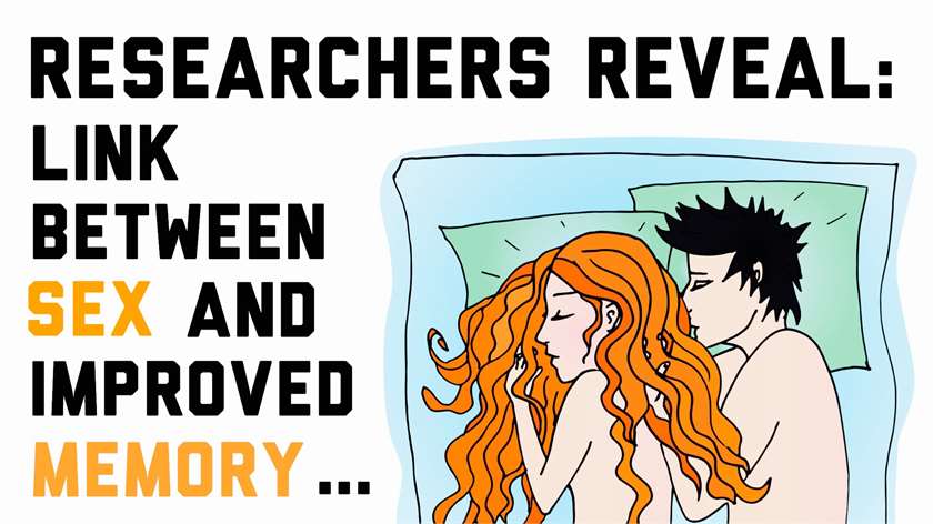 What is the link between having more sex and better memory?