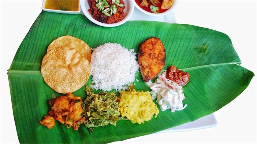 Benefits of eating on banana leaf.